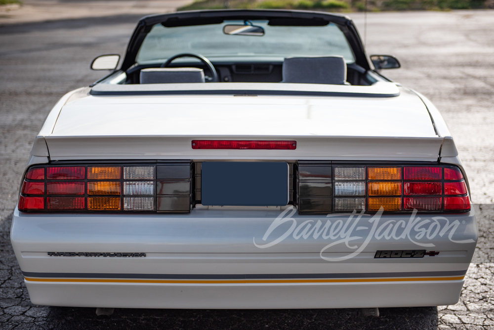 1990 CHEVROLET CAMARO IROC-Z CONVERTIBLE - Misc 4 - 254792