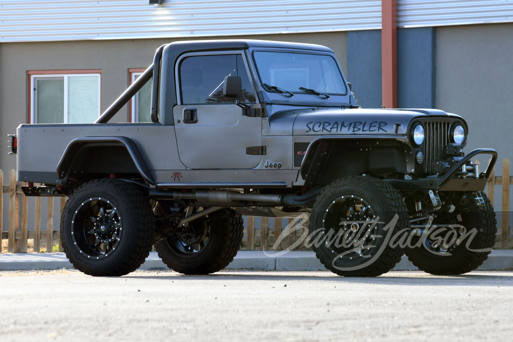 1981 JEEP CJ8 SCRAMBLER CUSTOM SUV - Front 3/4 - 254796