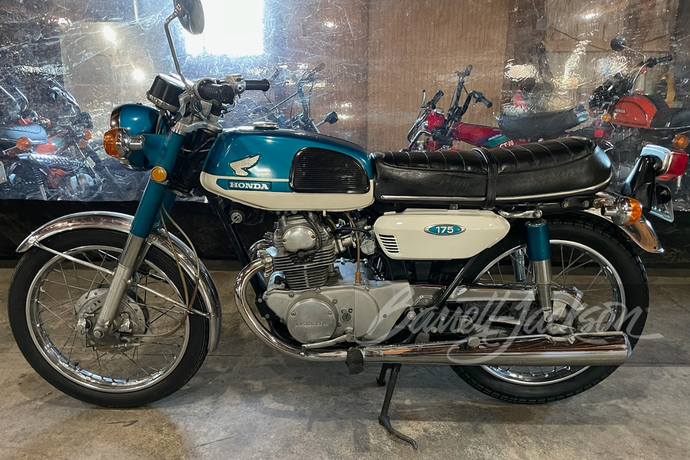 1969 HONDA CB175 MOTORCYCLE - Side Profile - 255353