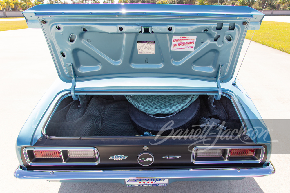 1968 CHEVROLET YENKO SUPER CAMARO 427/450 - Misc 13 - 256469