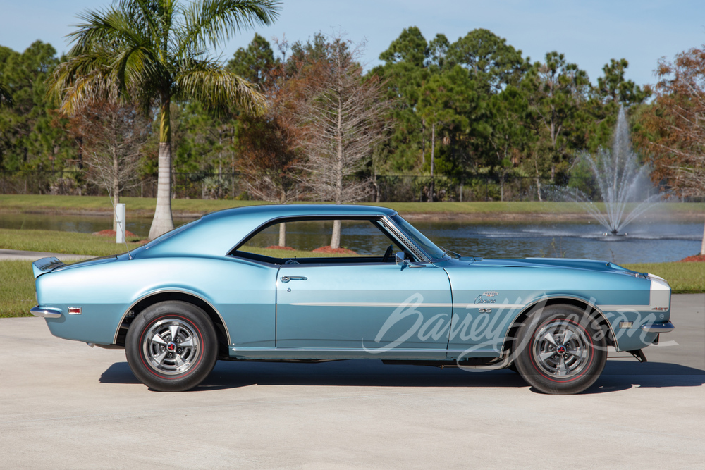 1968 CHEVROLET YENKO SUPER CAMARO 427/450 - Side Profile - 256469