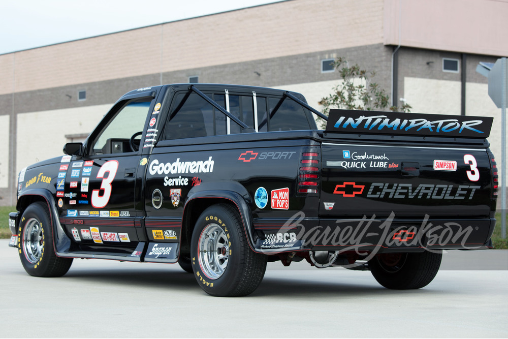 1991 CHEVROLET SILVERADO CUSTOM DALE EARNHARDT EDITION PICKUP - Rear 3/4 - 256474