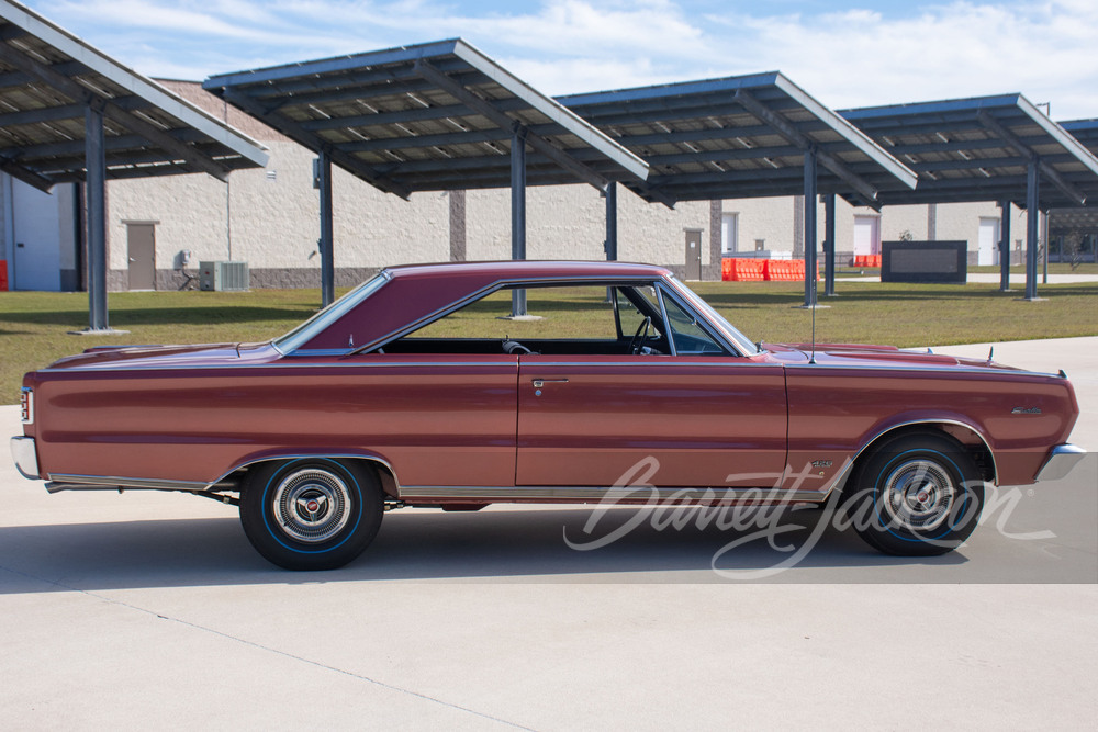 1966 PLYMOUTH HEMI SATELLITE COUPE - Side Profile - 256479
