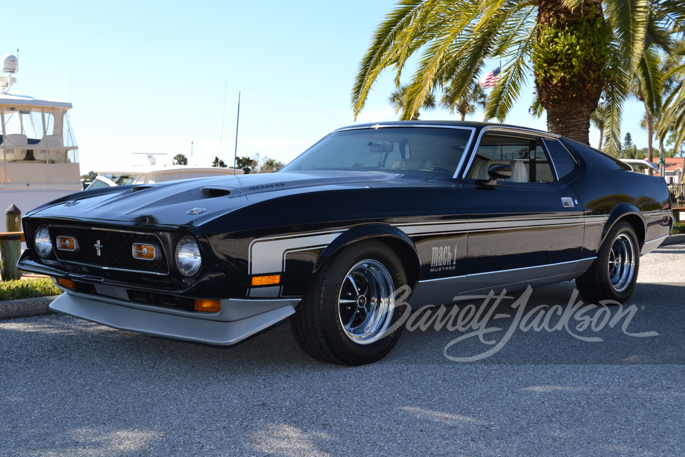 1971 FORD MUSTANG MACH 1 429 CJ   - Front 3/4 - 256629