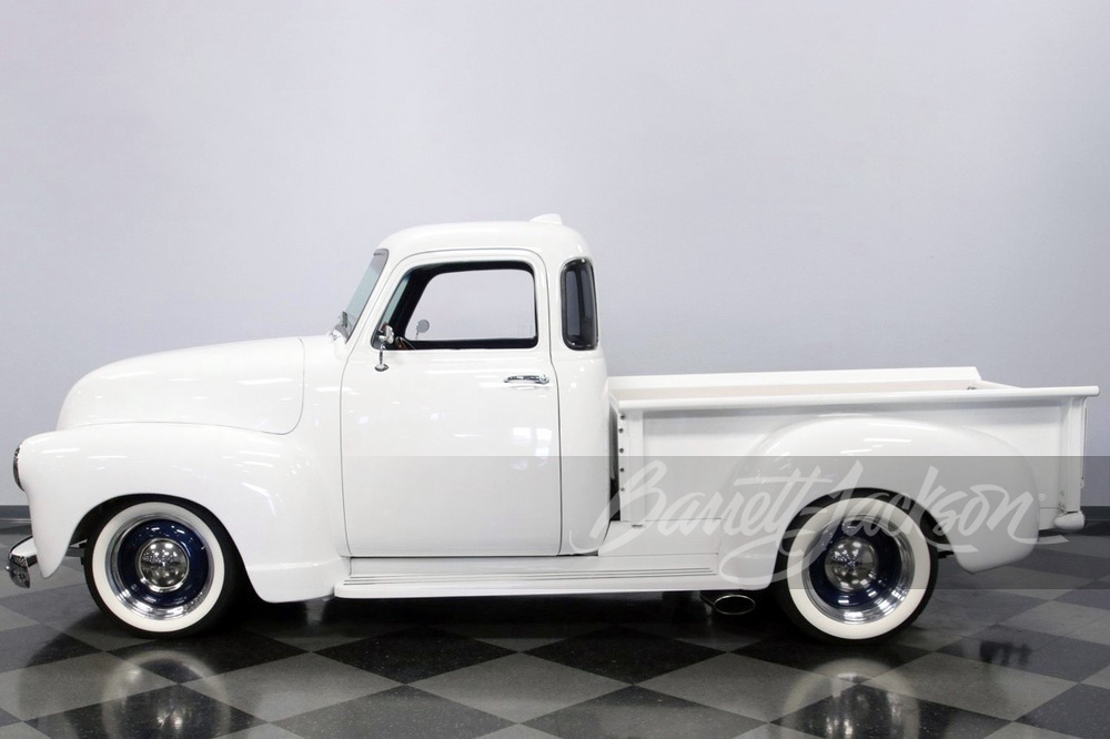1952 CHEVROLET 3100 5-WINDOW CUSTOM PICKUP - Side Profile - 256692