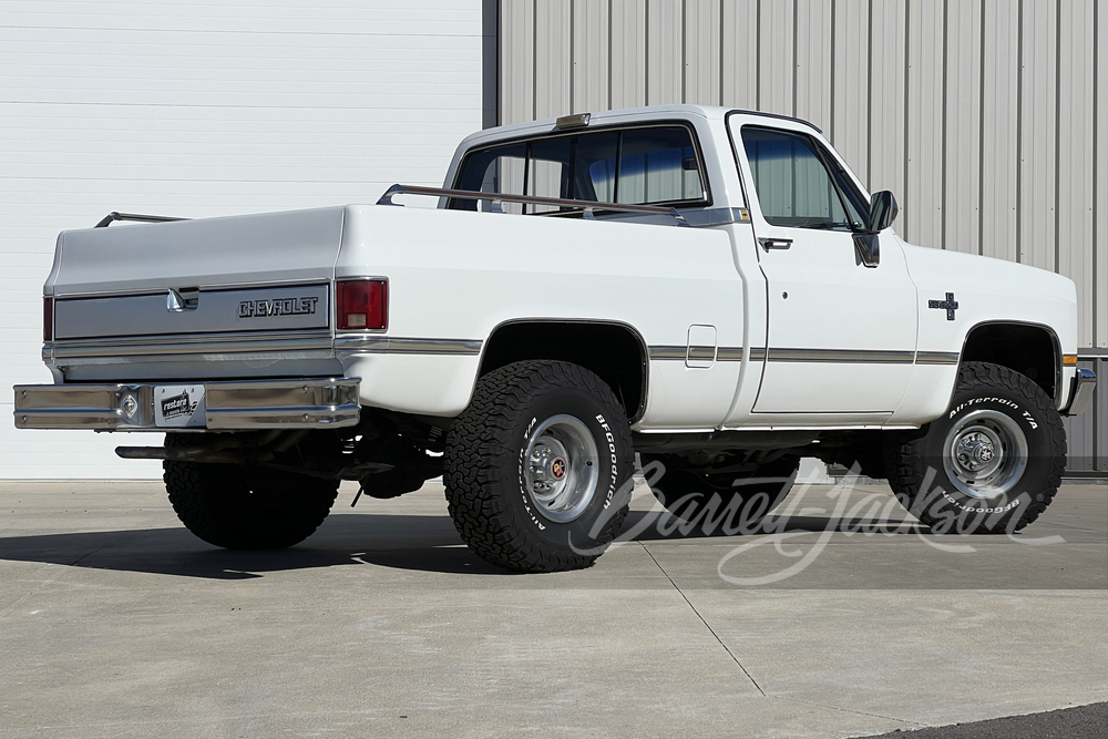 1986 CHEVROLET K10 PICKUP - Rear 3/4 - 256717