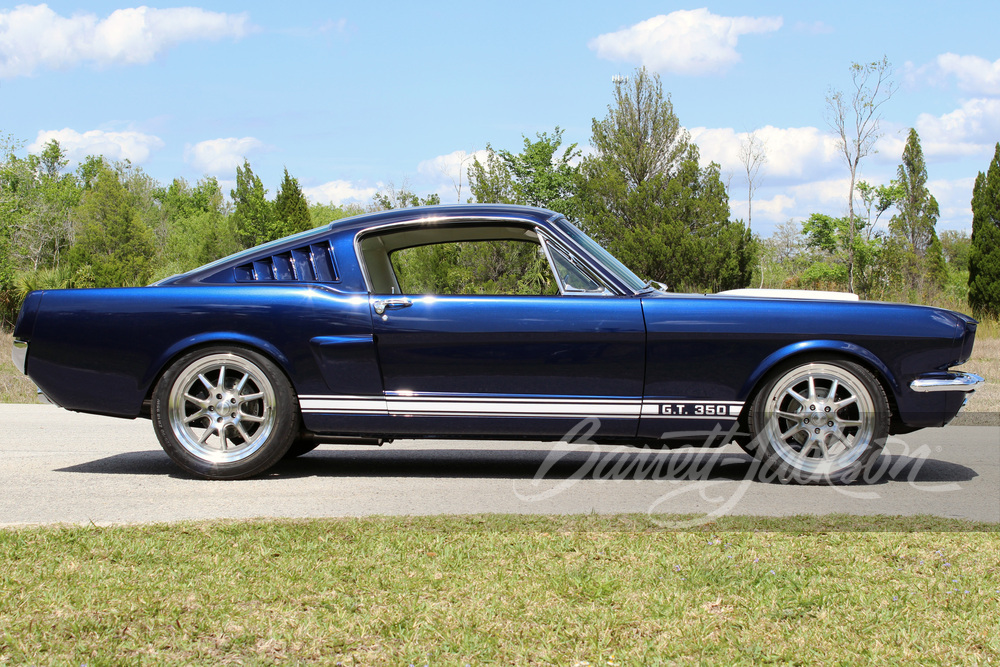 1965 FORD MUSTANG CUSTOM FASTBACK - Side Profile - 256838