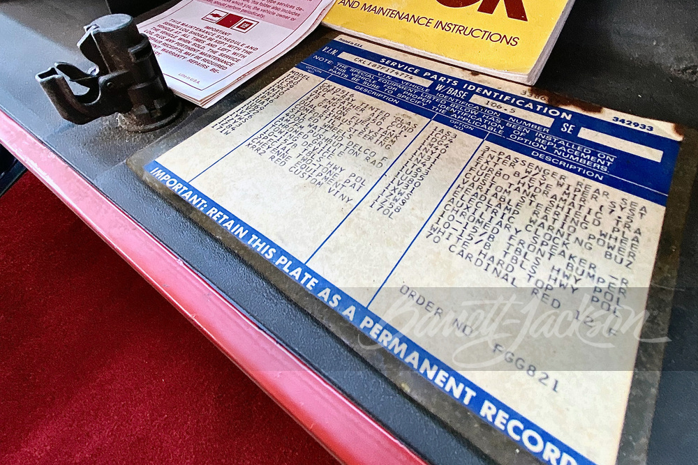 1977 CHEVROLET K5 BLAZER - Misc 29 - 256880