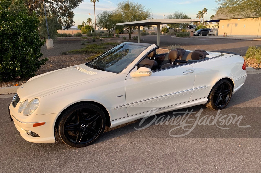 2009 MERCEDES-BENZ CLK350 CONVERTIBLE - Side Profile - 256882