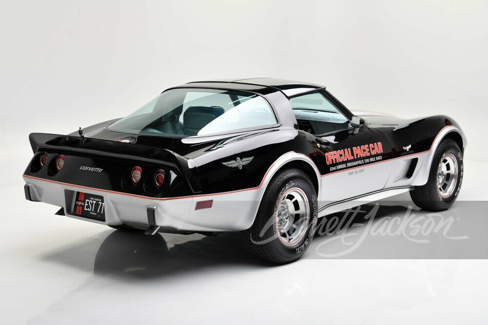 1978 CHEVROLET CORVETTE PACE CAR - Rear 3/4 - 257025