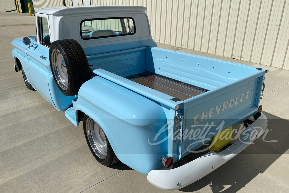 1960 CHEVROLET C10 CUSTOM PICKUP - Rear 3/4 - 257107