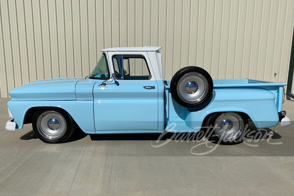 1960 CHEVROLET C10 CUSTOM PICKUP - Side Profile - 257107