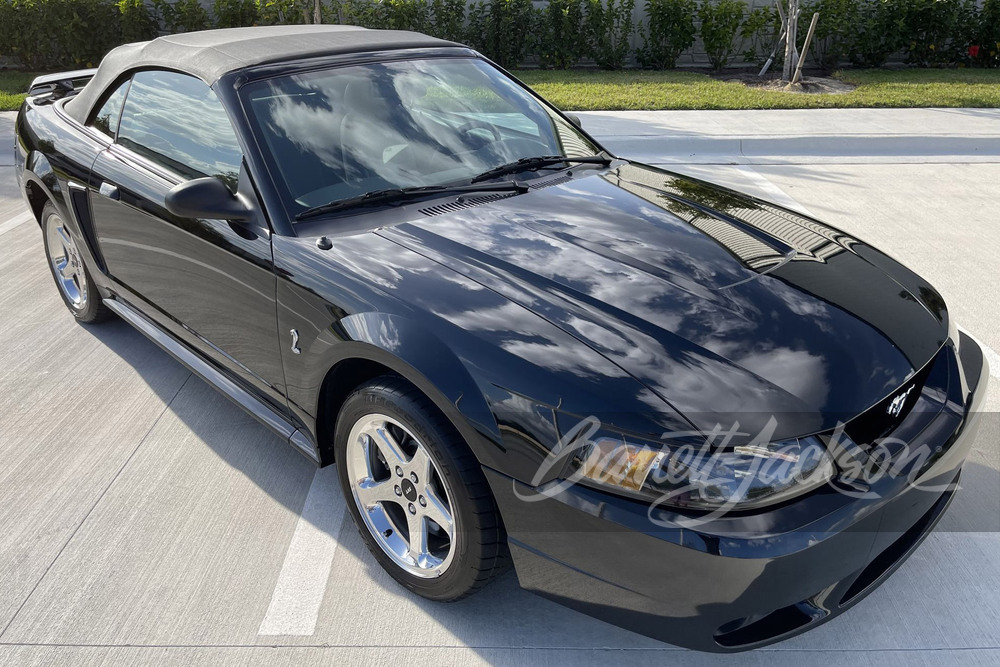 2001 FORD MUSTANG COBRA SVT CONVERTIBLE - Front 3/4 - 257131