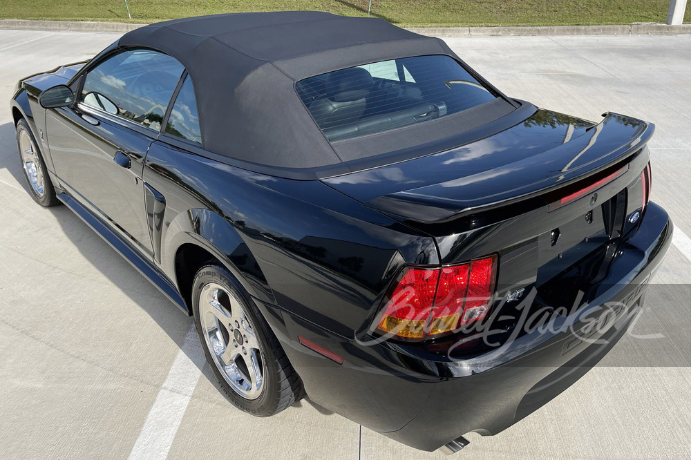 2001 FORD MUSTANG COBRA SVT CONVERTIBLE - Rear 3/4 - 257131
