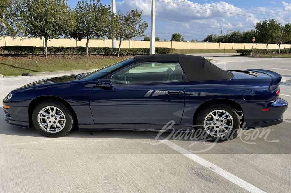 2002 CHEVROLET CAMARO Z/28 CONVERTIBLE - Side Profile - 257134