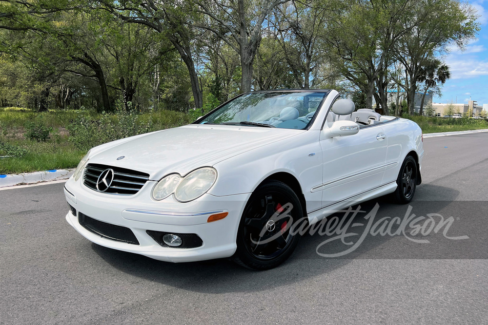 2004 MERCEDES-BENZ CLK500 CABRIOLET - Front 3/4 - 257595