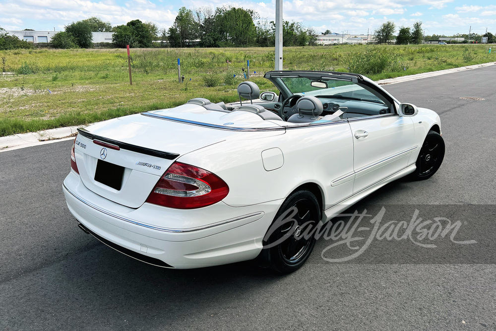 2004 MERCEDES-BENZ CLK500 CABRIOLET - Rear 3/4 - 257595