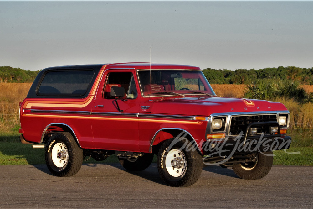 1979 FORD BRONCO 4X4 'FREE WHEELING PACKAGE'