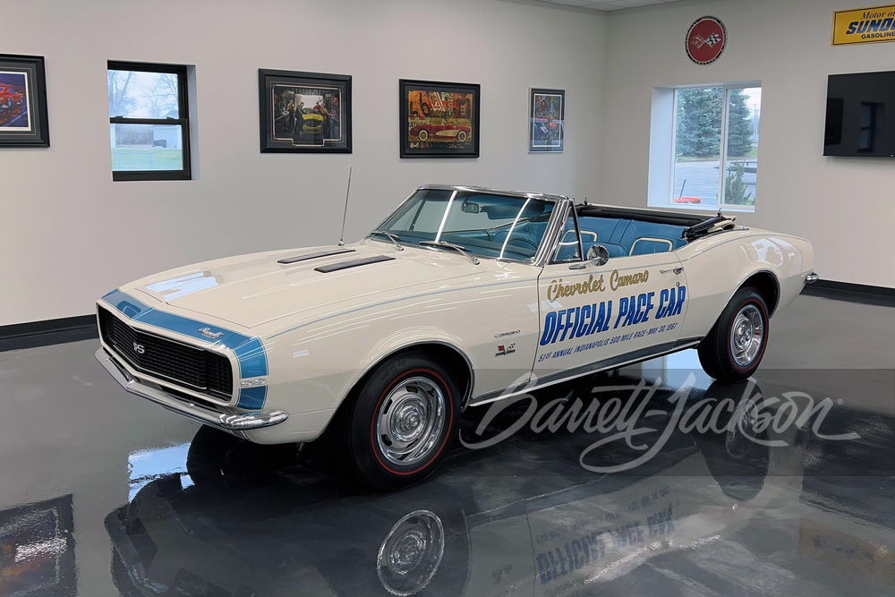 1967 CHEVROLET CAMARO INDY PACE CAR CONVERTIBLE - Front 3/4 - 257763