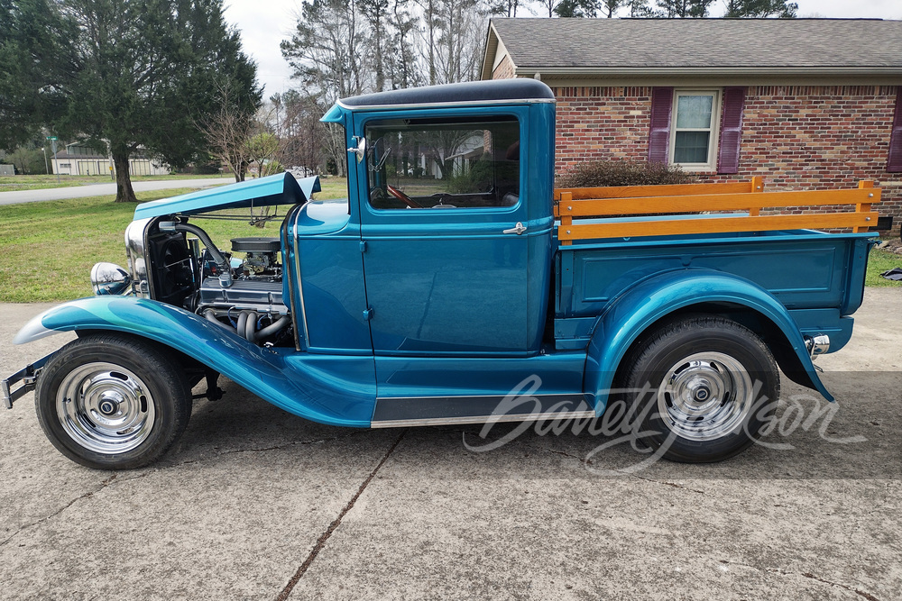 1930 FORD MODEL A CUSTOM PICKUP - Side Profile - 258513