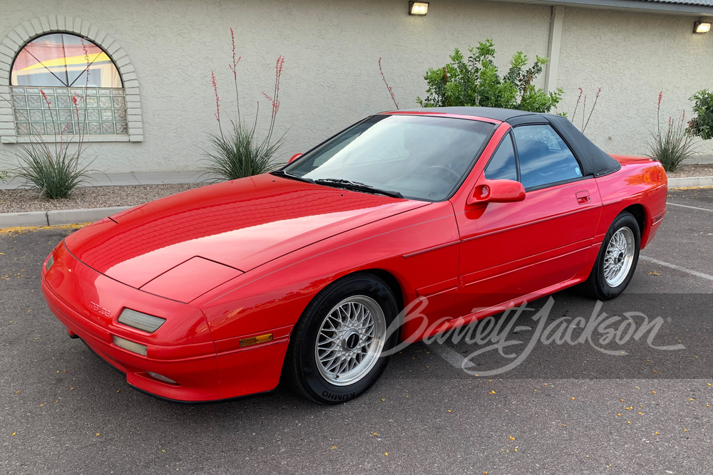1989 MAZDA RX7 CONVERTIBLE - Front 3/4 - 258554