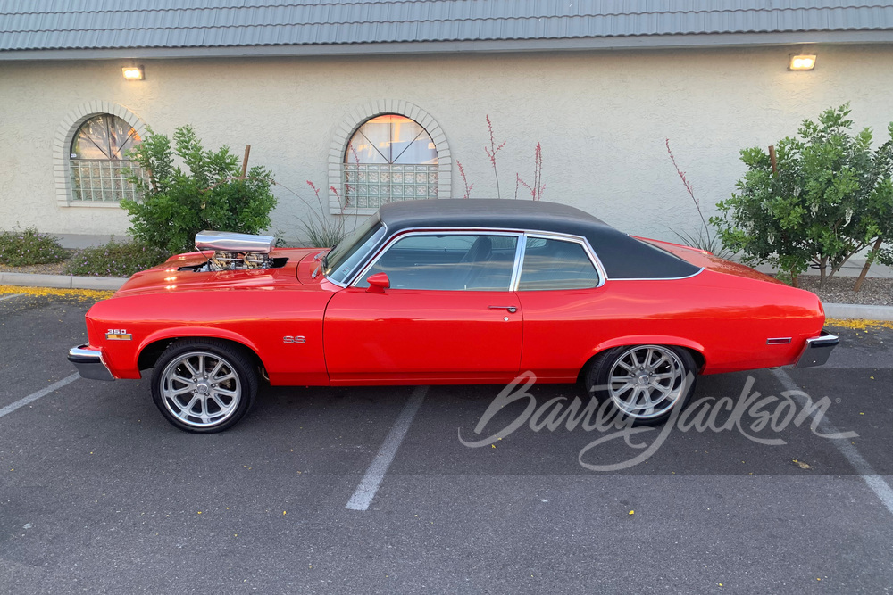 1973 CHEVROLET NOVA - Side Profile - 258562