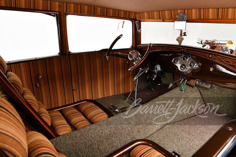 1930 FORD MODEL A TUDOR SEDAN CUSTOM "ROD-RIGUEZ" - Interior - 258569