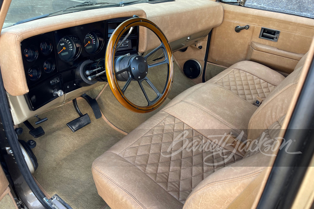 1982 CHEVROLET C10 CUSTOM PICKUP - Interior - 258696