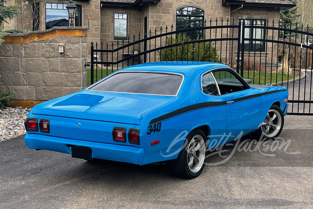 1973 DODGE DART SPORT CUSTOM COUPE - Rear 3/4 - 258725