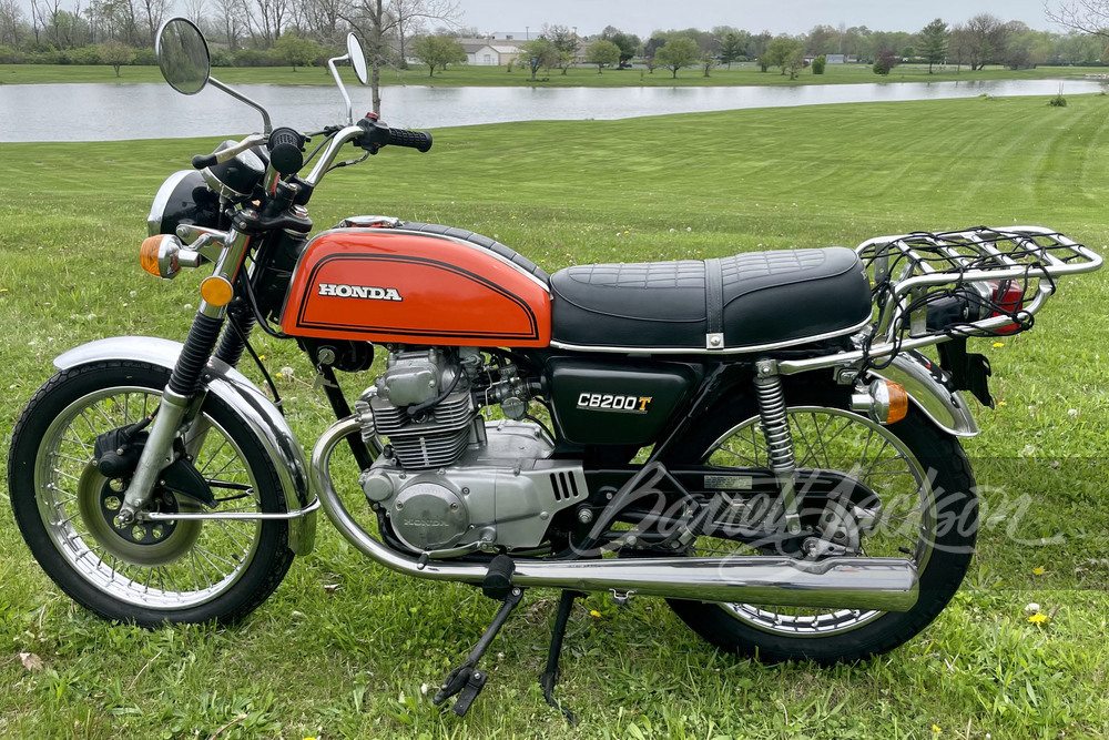1976 HONDA  CB200T MOTORCYCLE - Front 3/4 - 258794