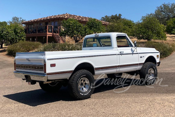 1972 CHEVROLET K10 CUSTOM PICKUP - Rear 3/4 - 258915