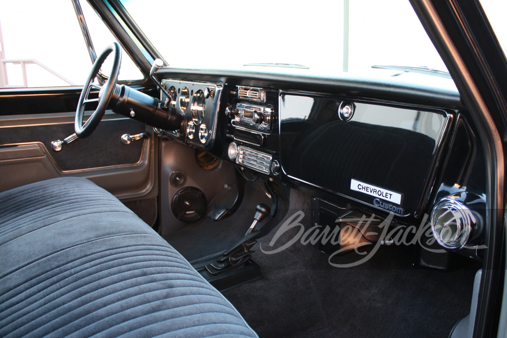 1972 CHEVROLET K10 CUSTOM PICKUP - Interior - 258992