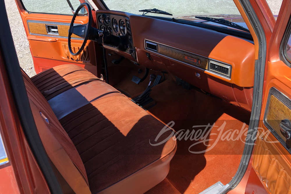1977 CHEVROLET K10 PICKUP - Interior - 258994