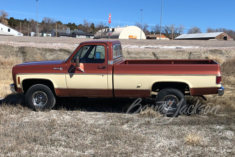 1977 CHEVROLET K10 PICKUP - Side Profile - 258994