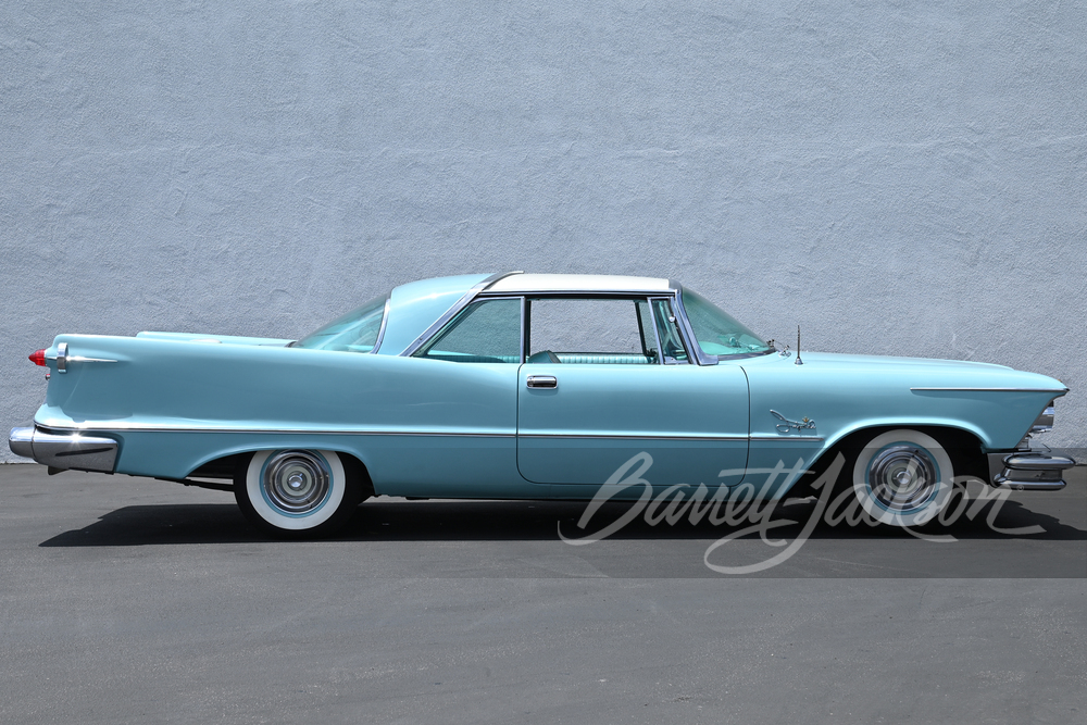 1957 CHRYSLER IMPERIAL CROWN 2-DOOR COUPE - Side Profile - 259043