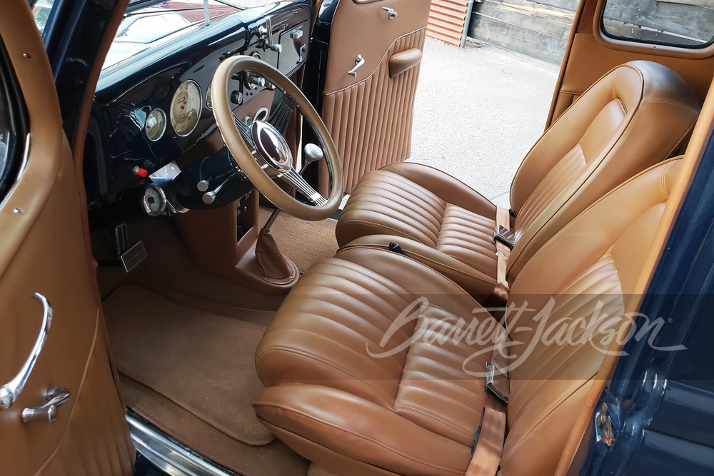 1936 FORD 5-WINDOW CUSTOM COUPE - Interior - 259090