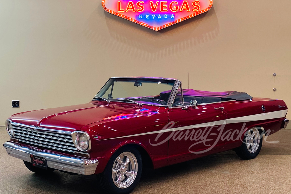1963 CHEVROLET NOVA CUSTOM CONVERTIBLE - Front 3/4 - 259110