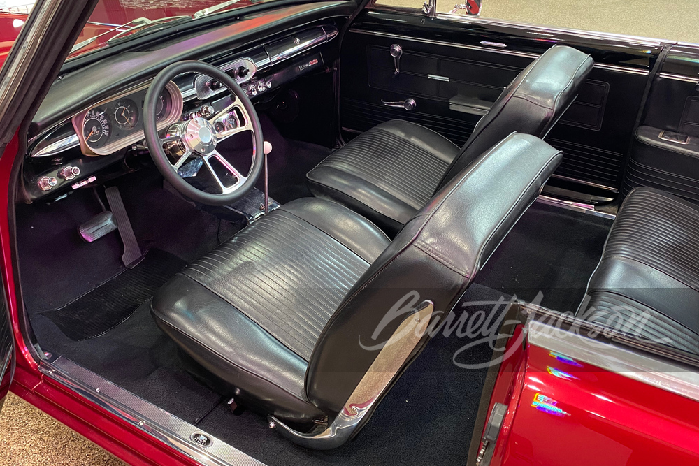 1963 CHEVROLET NOVA CUSTOM CONVERTIBLE - Interior - 259110