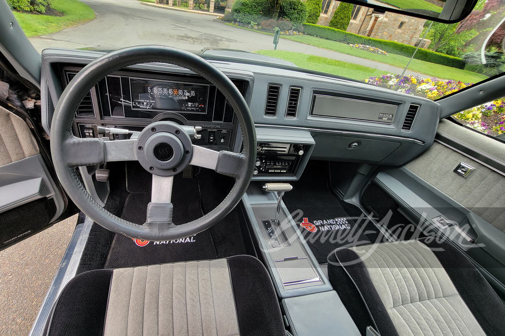 1987 BUICK GRAND NATIONAL - Interior - 259222
