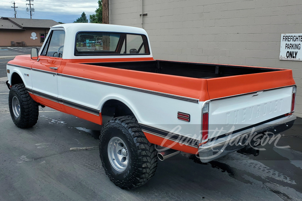 1972 CHEVROLET K10 CUSTOM PICKUP - Rear 3/4 - 259228