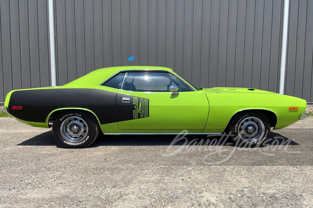 1972 PLYMOUTH BARRACUDA COUPE - Side Profile - 259248