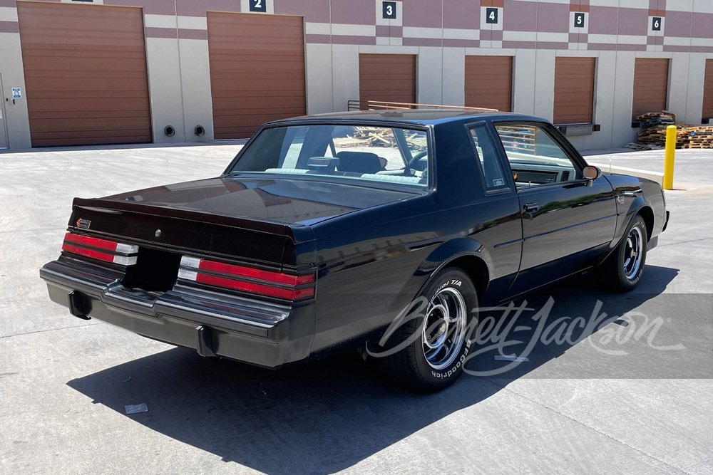 1987 BUICK GRAND NATIONAL   - Rear 3/4 - 259292