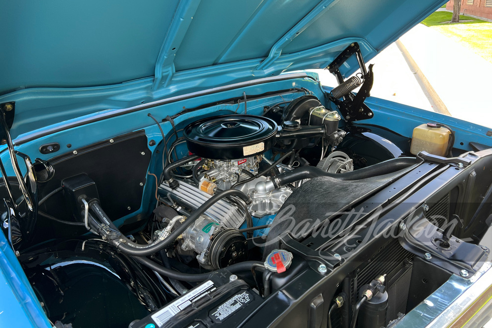 1972 CHEVROLET C10 CUSTOM DELUXE PICKUP - Engine - 259294