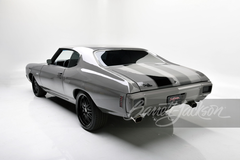 1970 CHEVROLET CHEVELLE CUSTOM COUPE  - Rear 3/4 - 259482