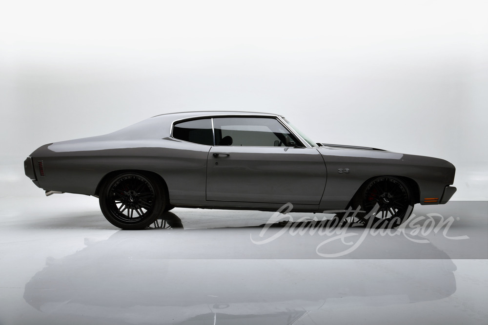 1970 CHEVROLET CHEVELLE CUSTOM COUPE  - Side Profile - 259482