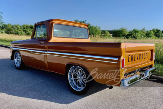 1966 CHEVROLET C10 CUSTOM PICKUP - Rear 3/4 - 259697