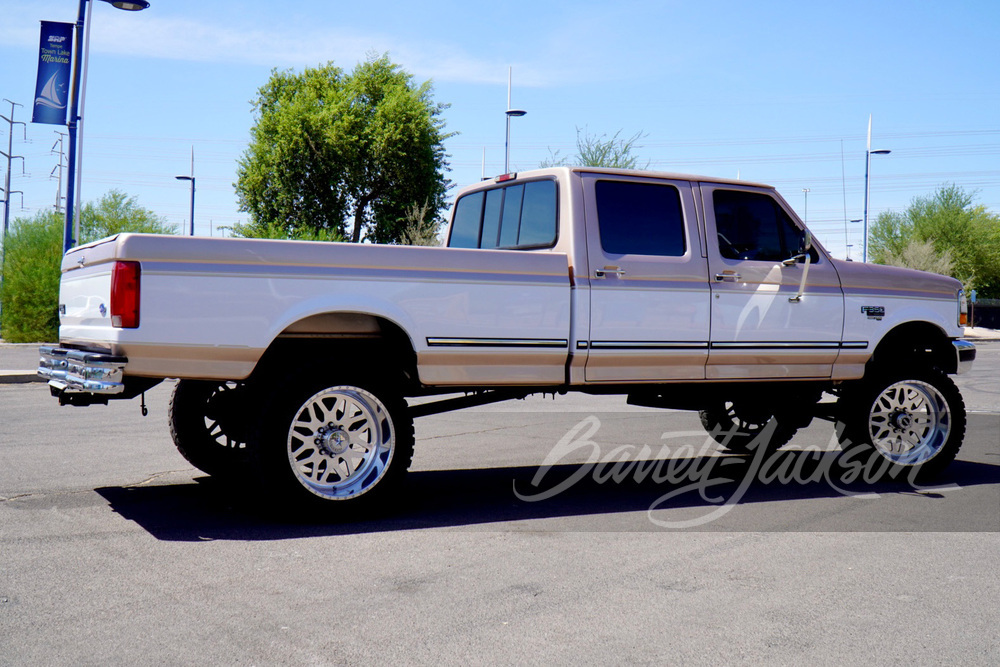 1997 FORD F-350 CUSTOM PICKUP - Side Profile - 260077