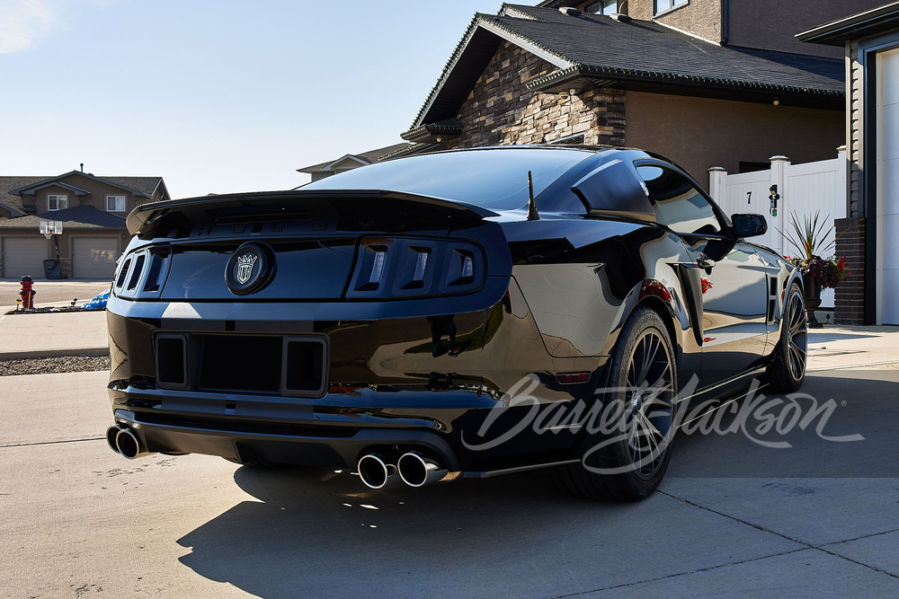 2013 FORD MUSTANG SHELBY GT500 CUSTOM COUPE - Rear 3/4 - 260116