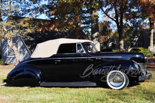 1940 FORD DELUXE CUSTOM CONVERTIBLE - Side Profile - 260279