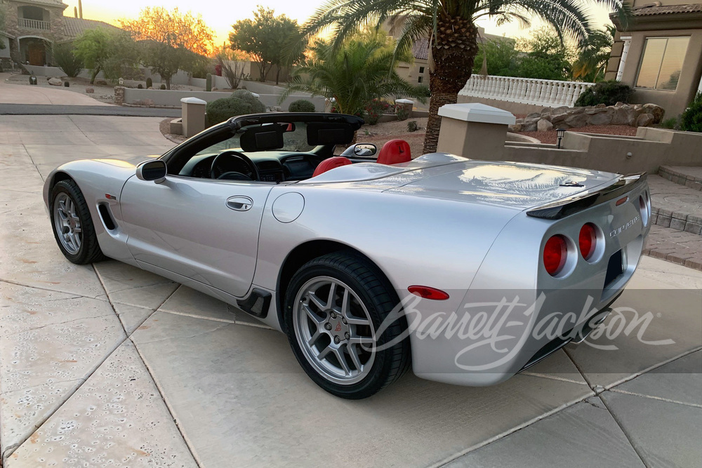 2002 CHEVROLET CORVETTE CONVERTIBLE - Rear 3/4 - 260282